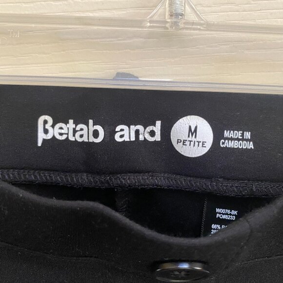 Betabrand Dress Pant Yoga Pant Size M (4-6) Petite - Picture 2 of 2